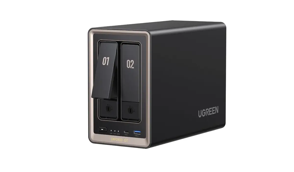 UGREEN muscle ses NAS avec la s&eacute;rie NASync DXP GT, du 10 GbE et jusqu'&agrave; 144 To