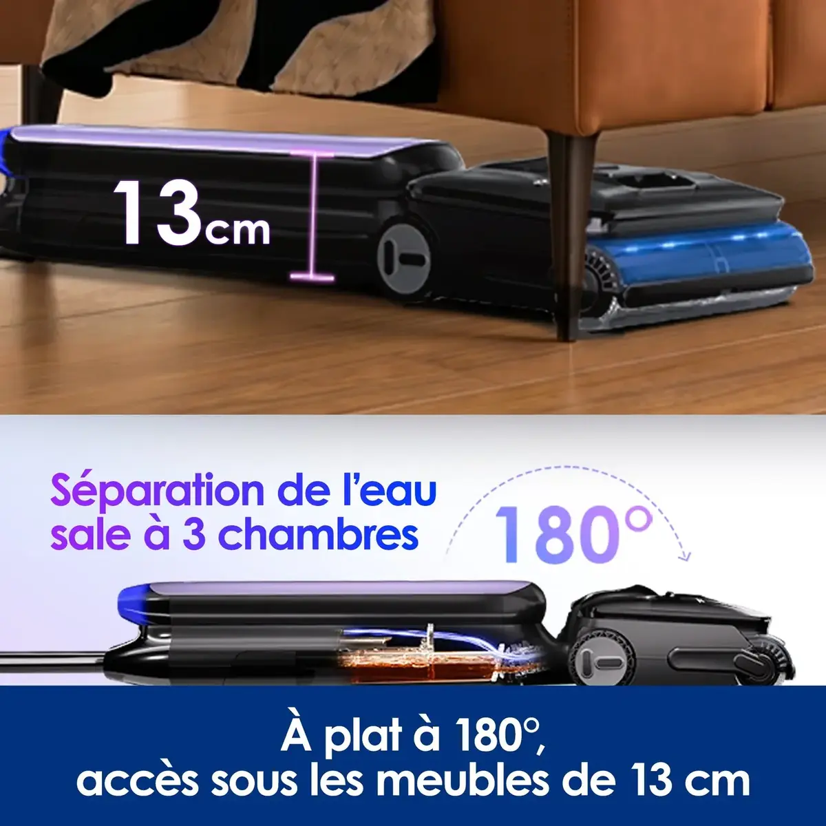 Test Tineco FLOOR ONE S9 Artist Boost Steam&nbsp;: la puissance de la vapeur