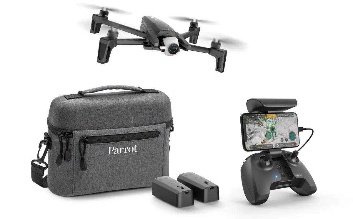 Parrot : une mise à jour photo/vidéo pour l'Anafi et un nouveau pack avec malette et batteries