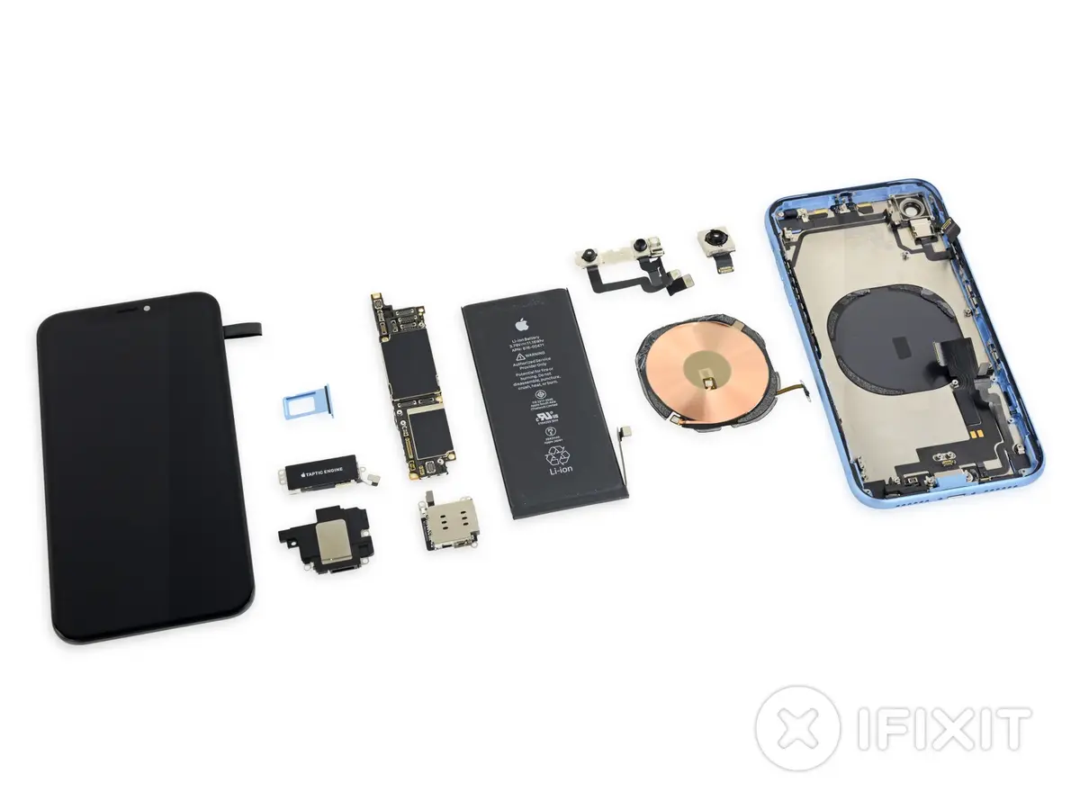 La batterie de l'iPhone XR reste plus petite que celle du XS Max