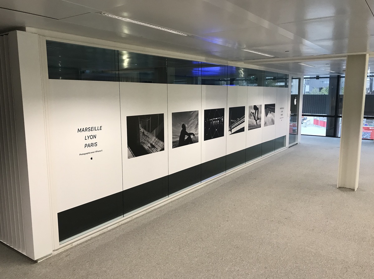 Apple accroche enfin son logo à StationF (photos)