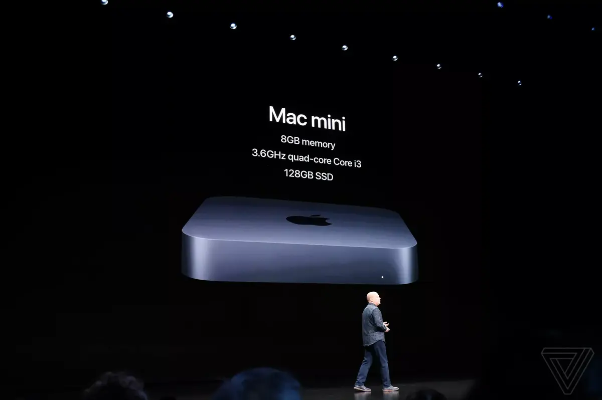 #Keynote : Mac Mini, 6 coeurs, 5x plus rapide, 64Go de RAM 2666Mhz...