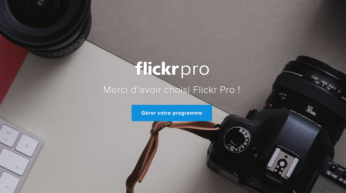 Flickr veut concurrencer Adobe CC et rénove ses abonnements !