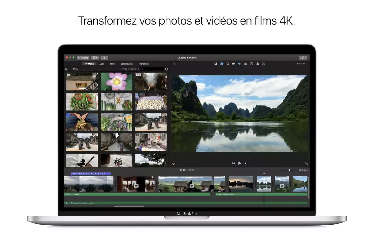 iOS / macOS : Apple met à jour iWork, iMovie et GarageBand