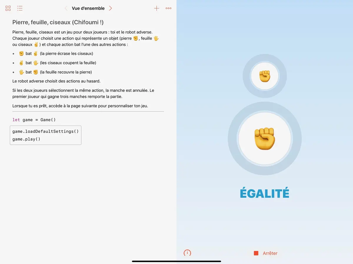 Swift Playgrounds se met à jour pour les nouveaux iPad Pro (contenus tiers, nouveaux gestes...)