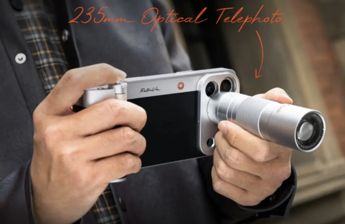 Un kit photo pour transformer votre iPhone en vrai t&eacute;l&eacute;objectif d&eacute;barque sur Kickstarter