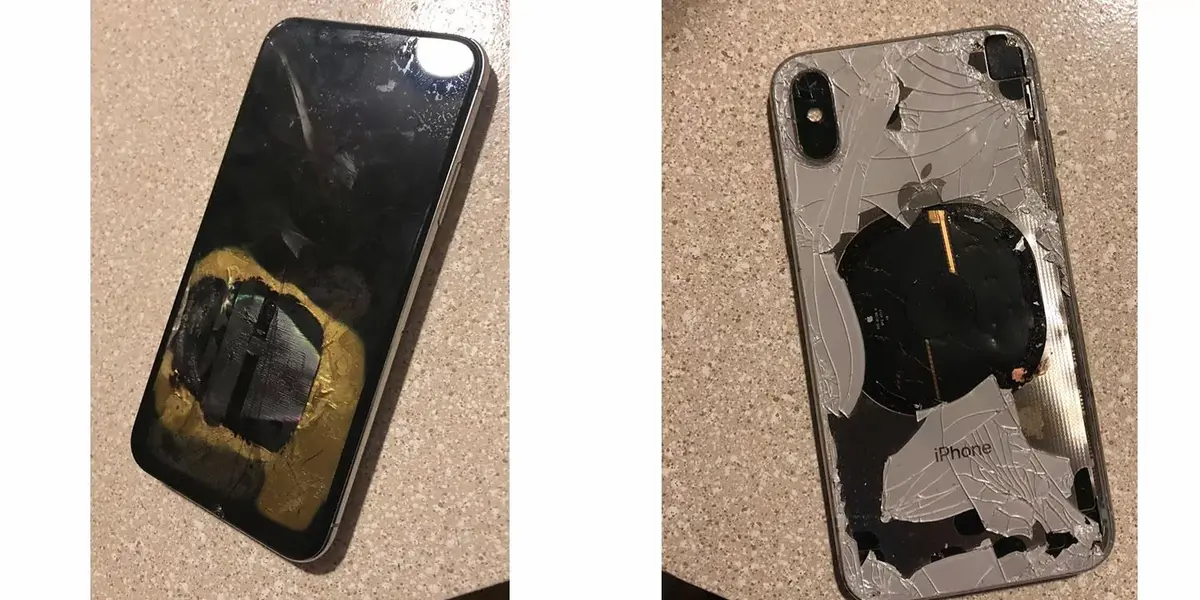 L’image du jour : un iPhone X explose inopinément (Apple ouvre l’enquête)