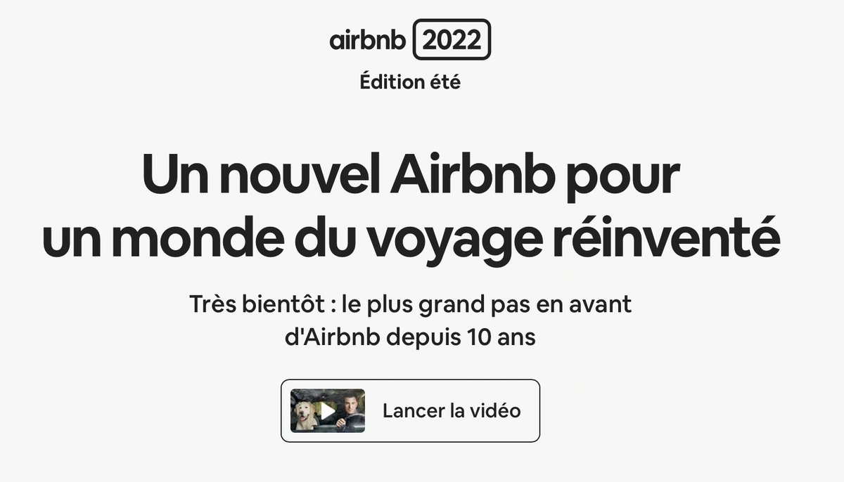 Airbnb tease sur la refonte de son application pour cet été (avec une touche de Jony Ive ?)