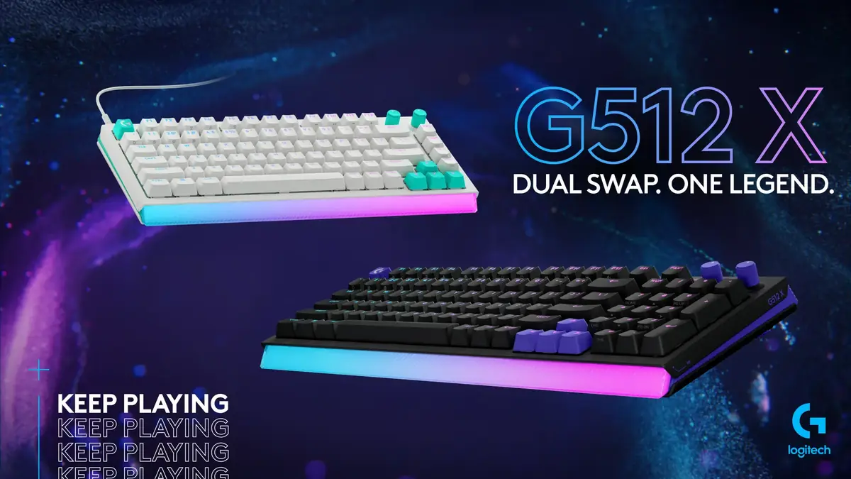Logitech G512 X&nbsp;: un clavier qui m&eacute;lange switches analogiques et m&eacute;caniques
