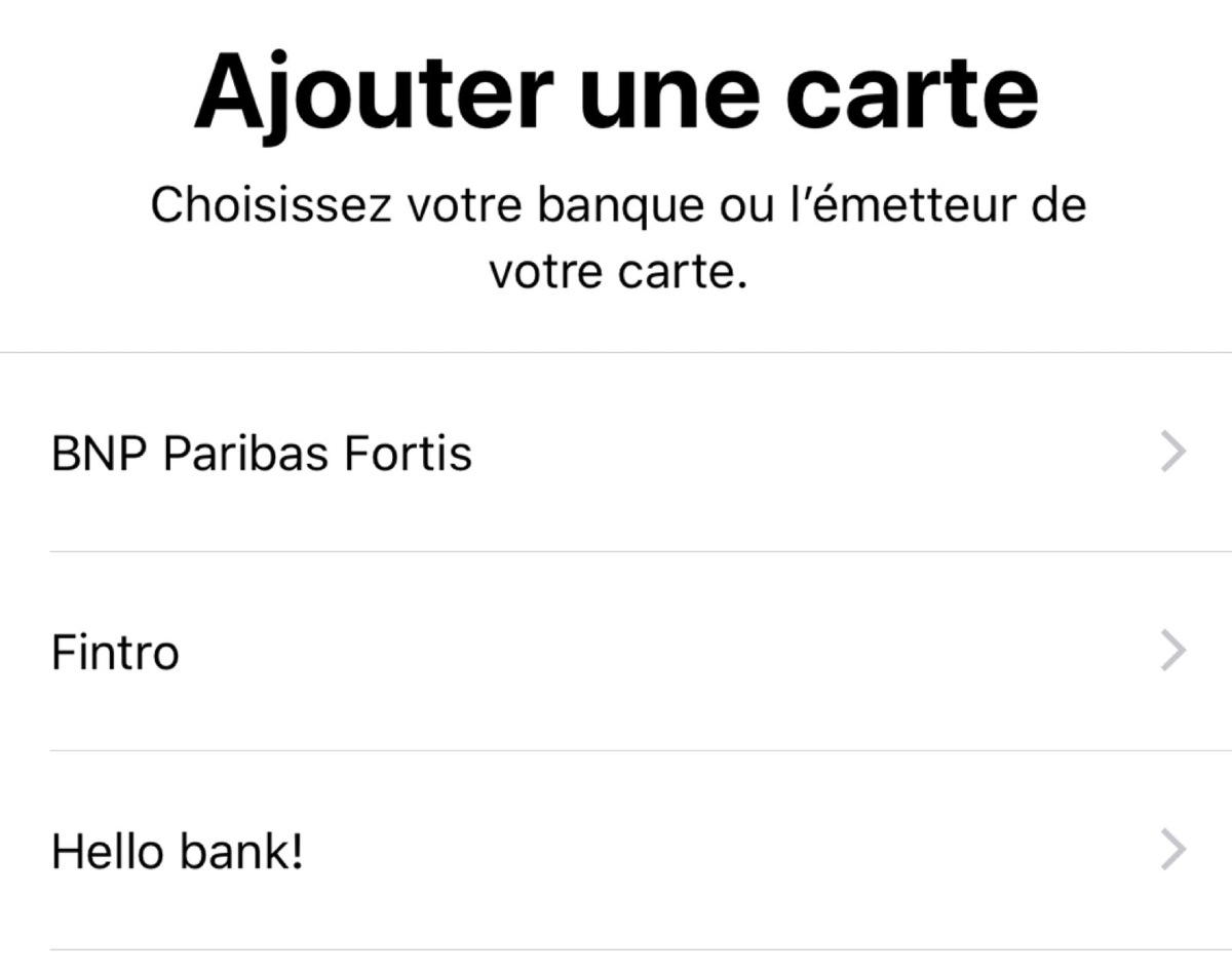 Apple Pay est officiellement lancé en Belgique (avec Fortis et Hello Bank!)