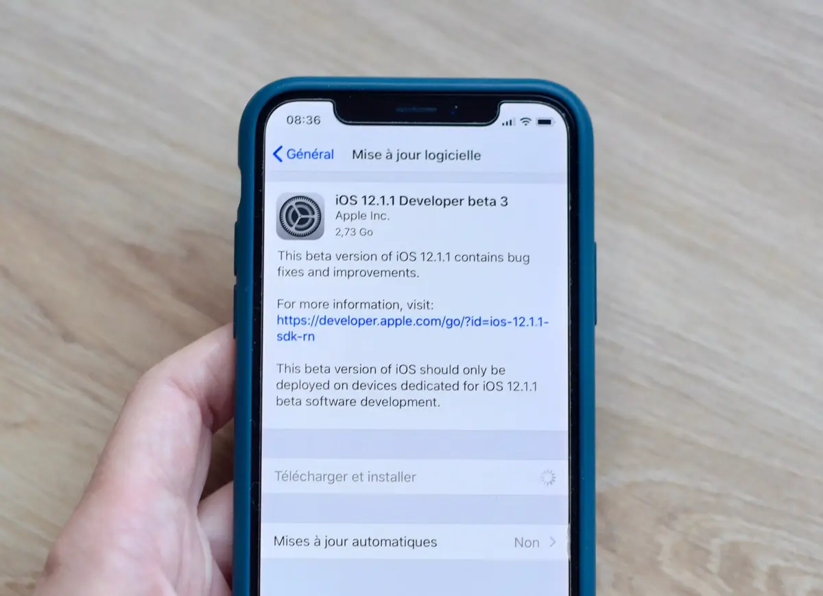 אפל מפסיקה לחתום על iOS 12.0.1