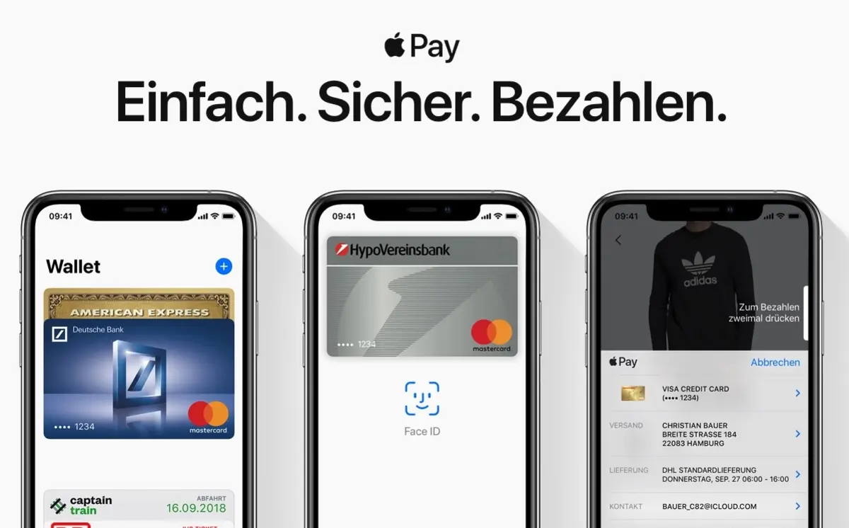 Apple Pay זמין רשמית בגרמניה