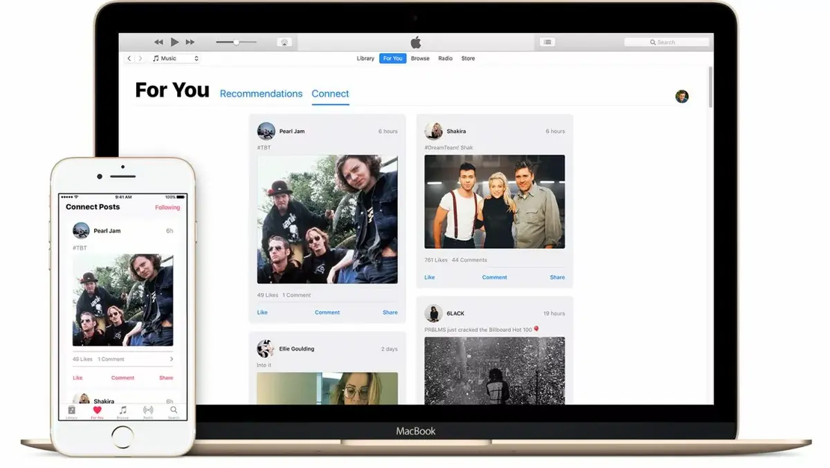 Apple Music Connect, la plate-forme sociale pour les artistes, ferme ses portes