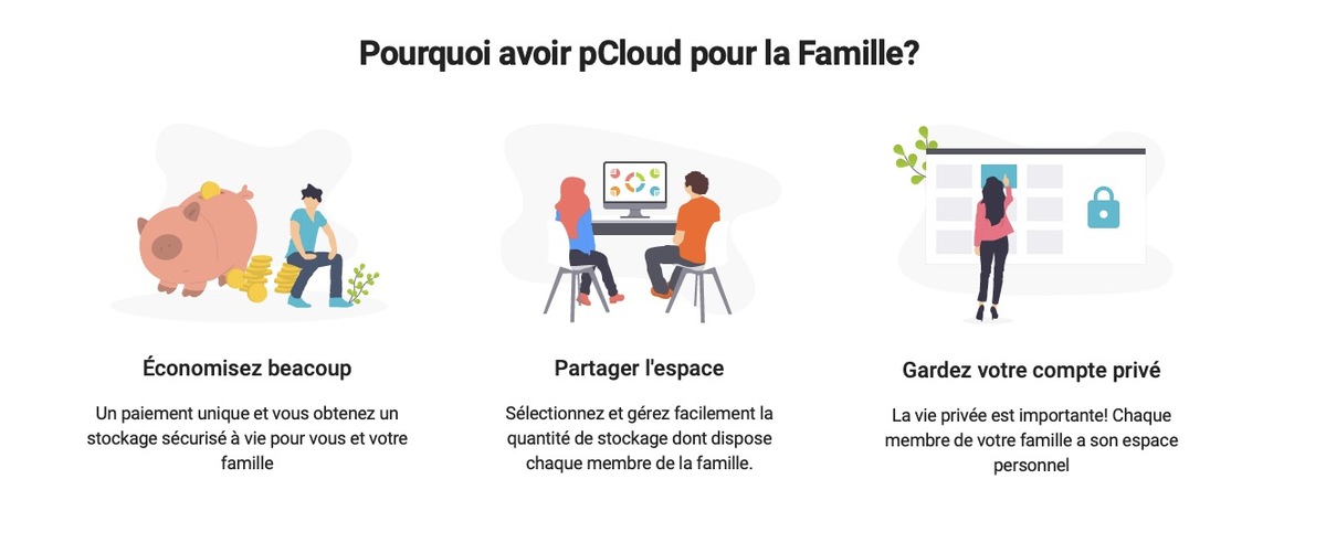 pCloud : l'offre Famille Premium Lifetime de 2 To en promotion à 350€ pour les fêtes