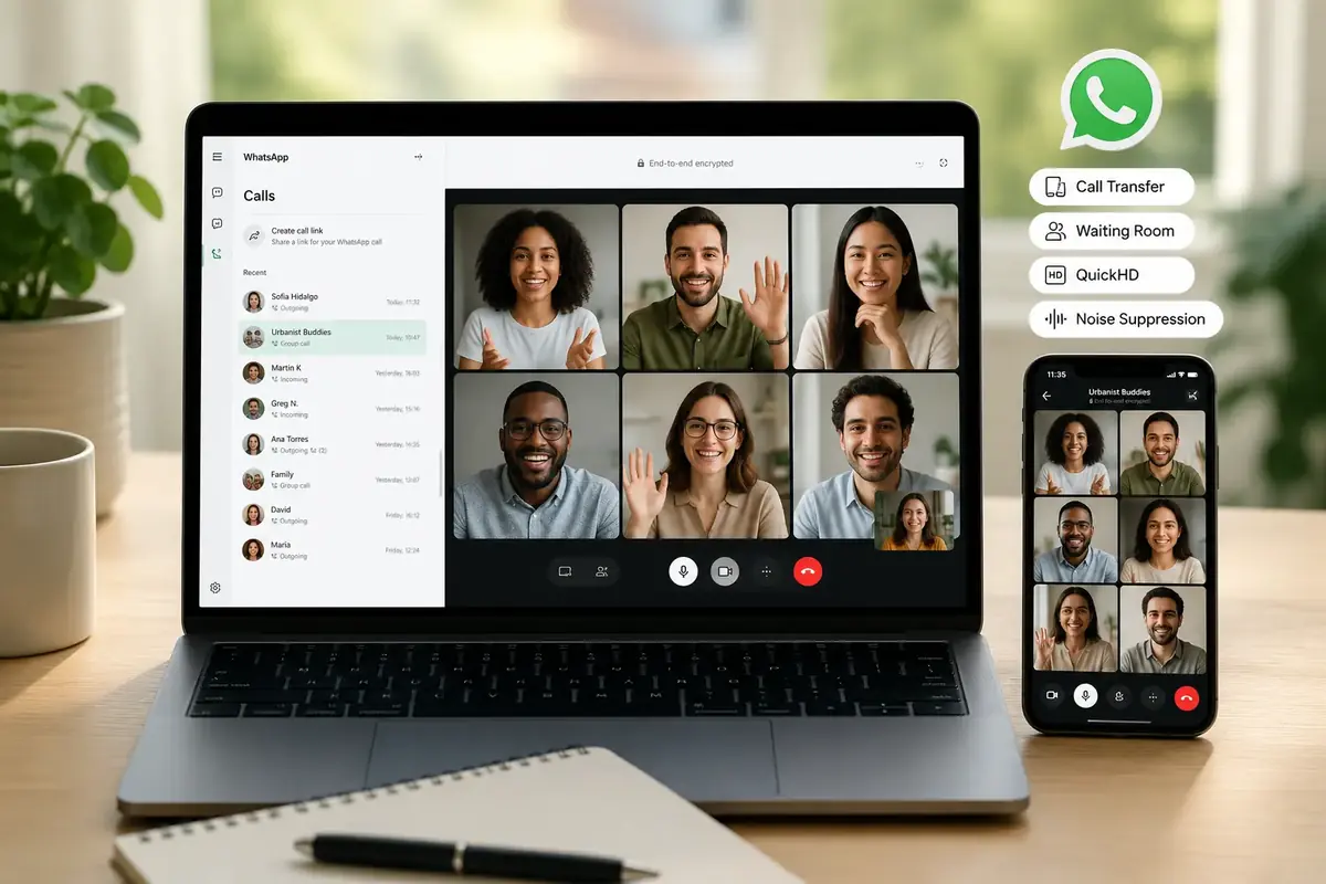 WhatsApp am&eacute;liore ses appels&nbsp;: voici toutes les nouvelles fonctionnalit&eacute;s