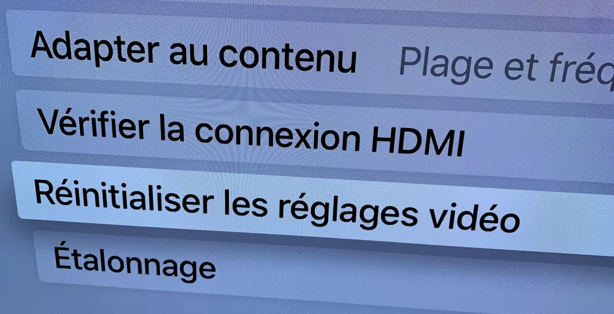 Astuce : si les vidéos Netflix "saccadent" sur l'Apple TV 4k