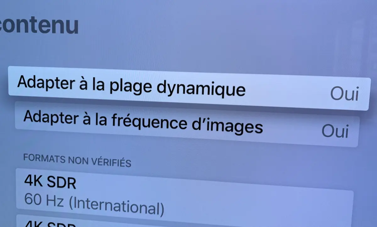 Astuce : si les vidéos Netflix "saccadent" sur l'Apple TV 4k