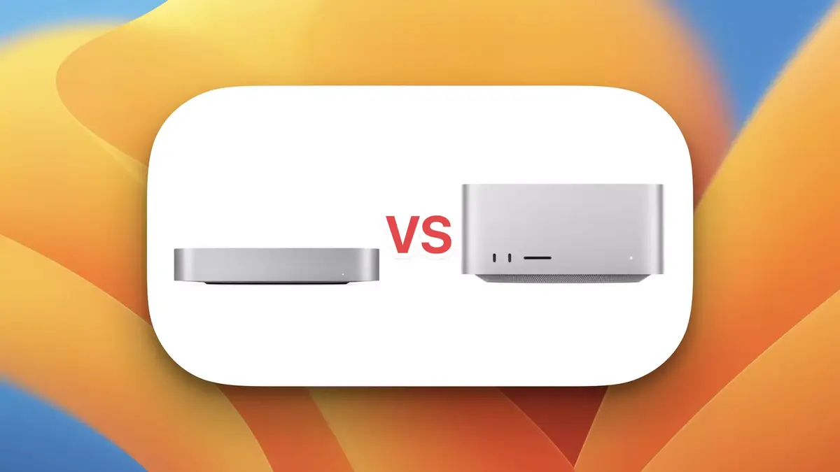 Mac mini vs Mac Studio