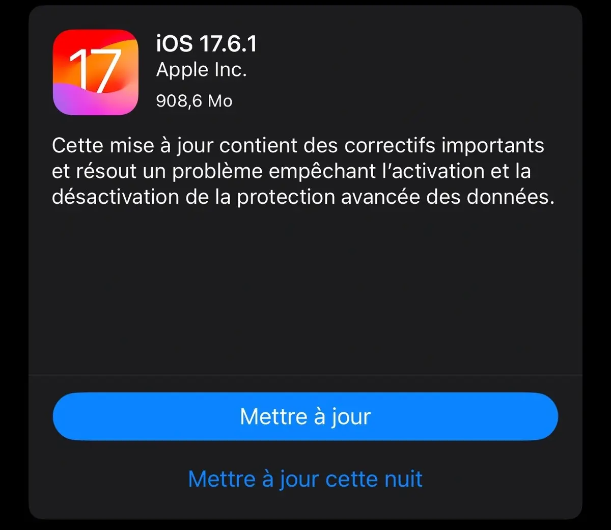 iOS 17.6.1