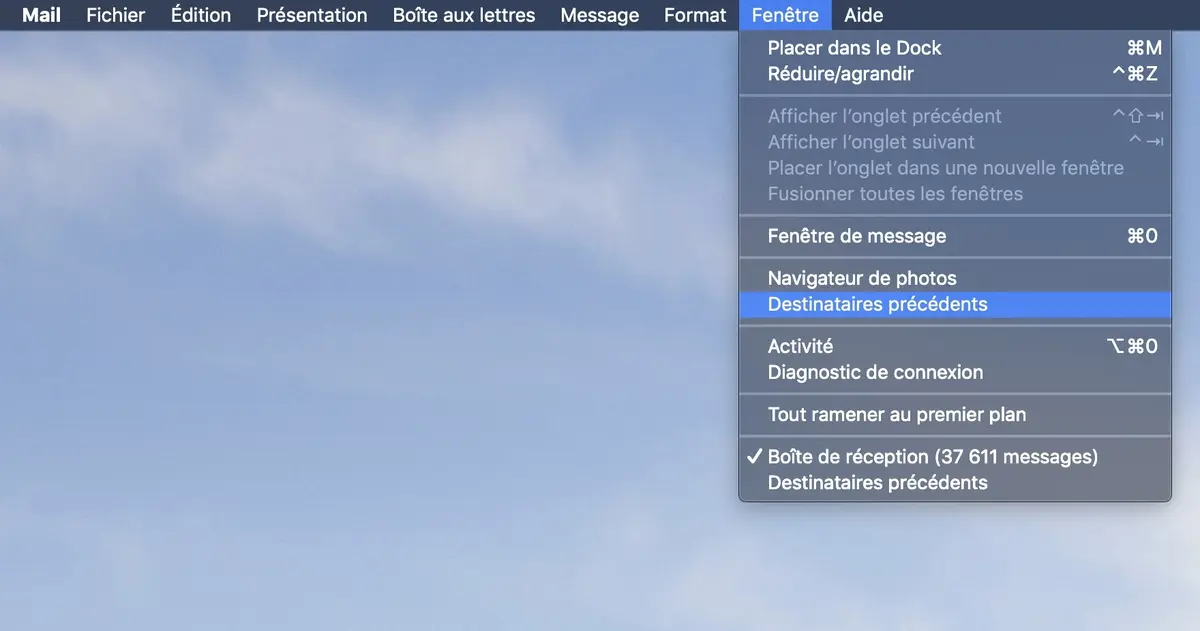 Astuce : effacer les adresses obsolètes dans Mail sur macOS