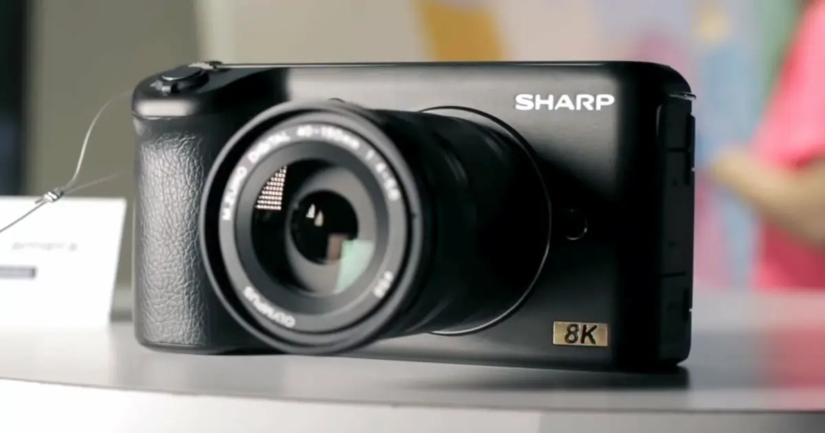 La 8k arrive sur les caméras Sony, Canon et Sharp (dès cette année ?)