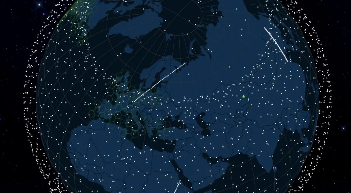 Couverture réseau satellite Starlink