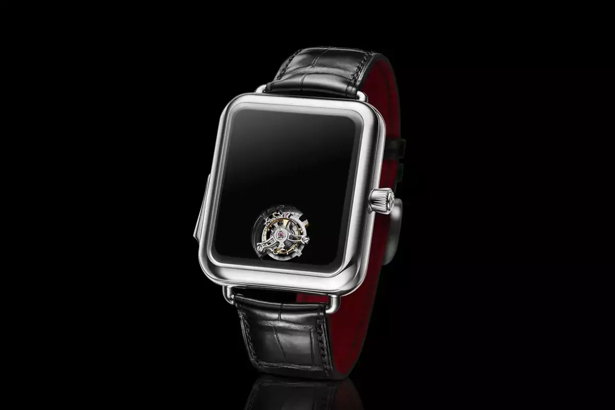 Le suisse H. Moser & Cie crée une "Apple Watch éteinte" qui vous susurre l'heure #SIHH