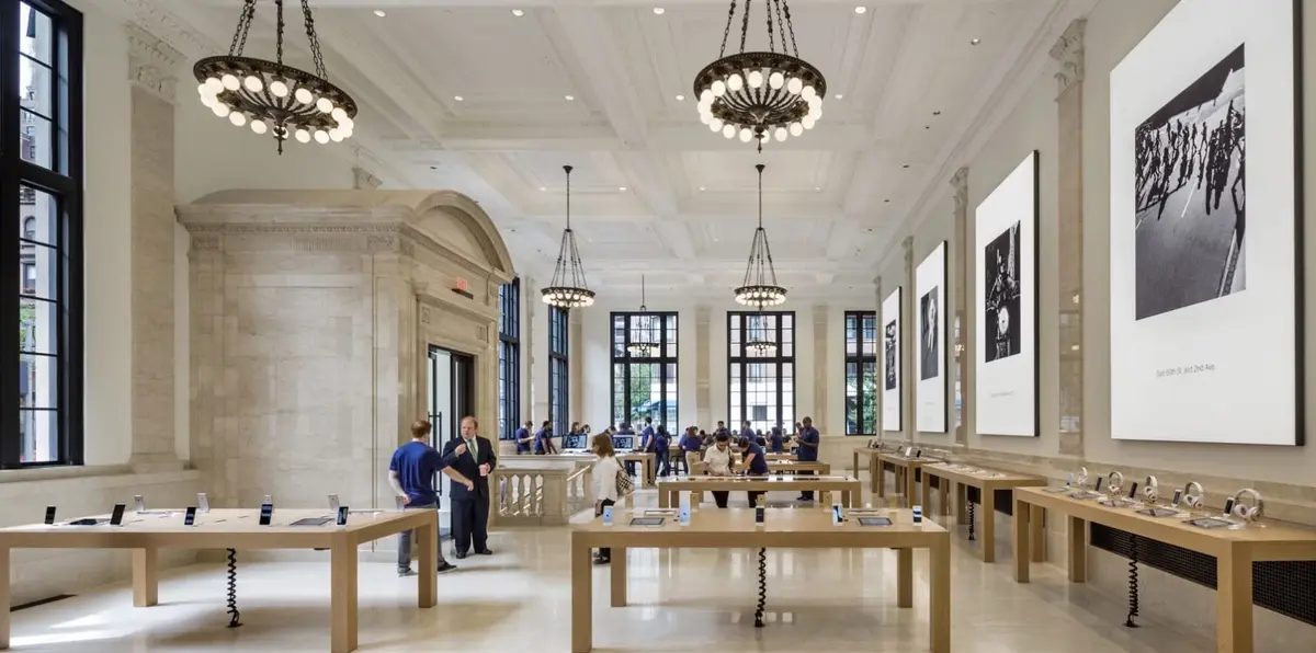 L'Apple Store de l'Upper East Side reçoit un prix d'architecture