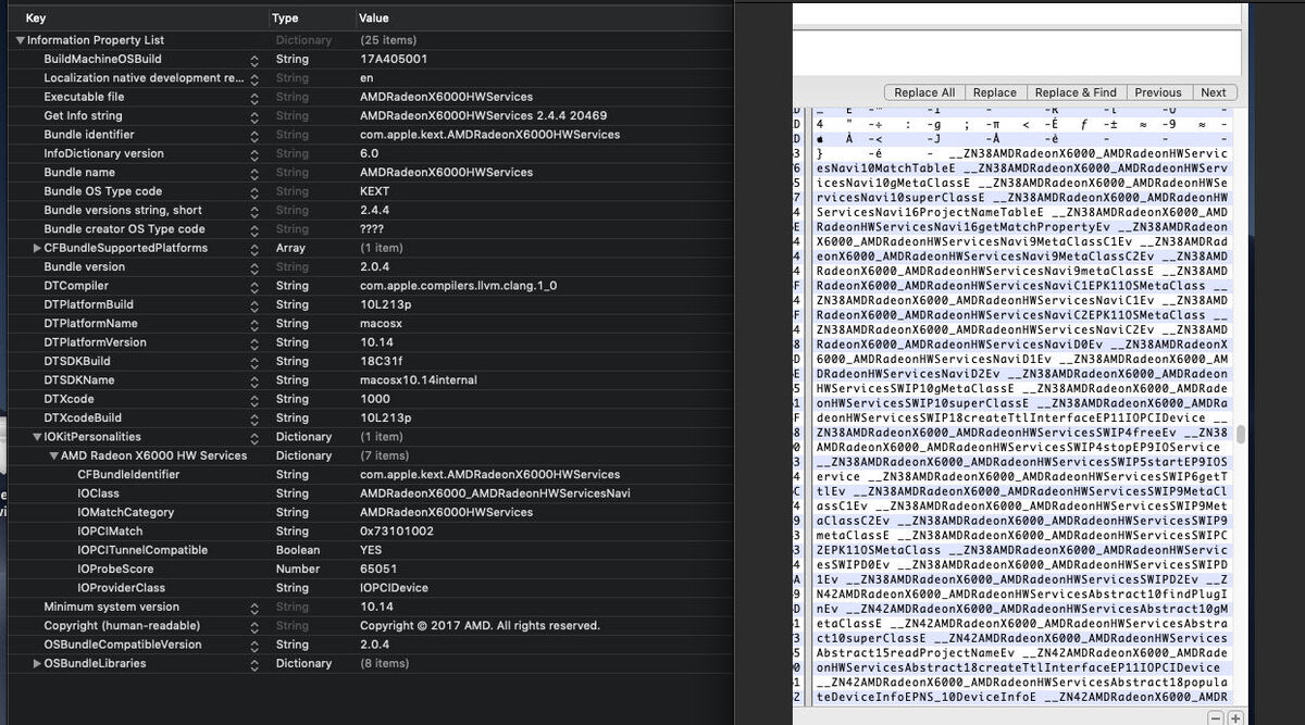 GPU : des traces de l'architectures "Navi" d'AMD dans Mojave, bientôt dans les iMac ?