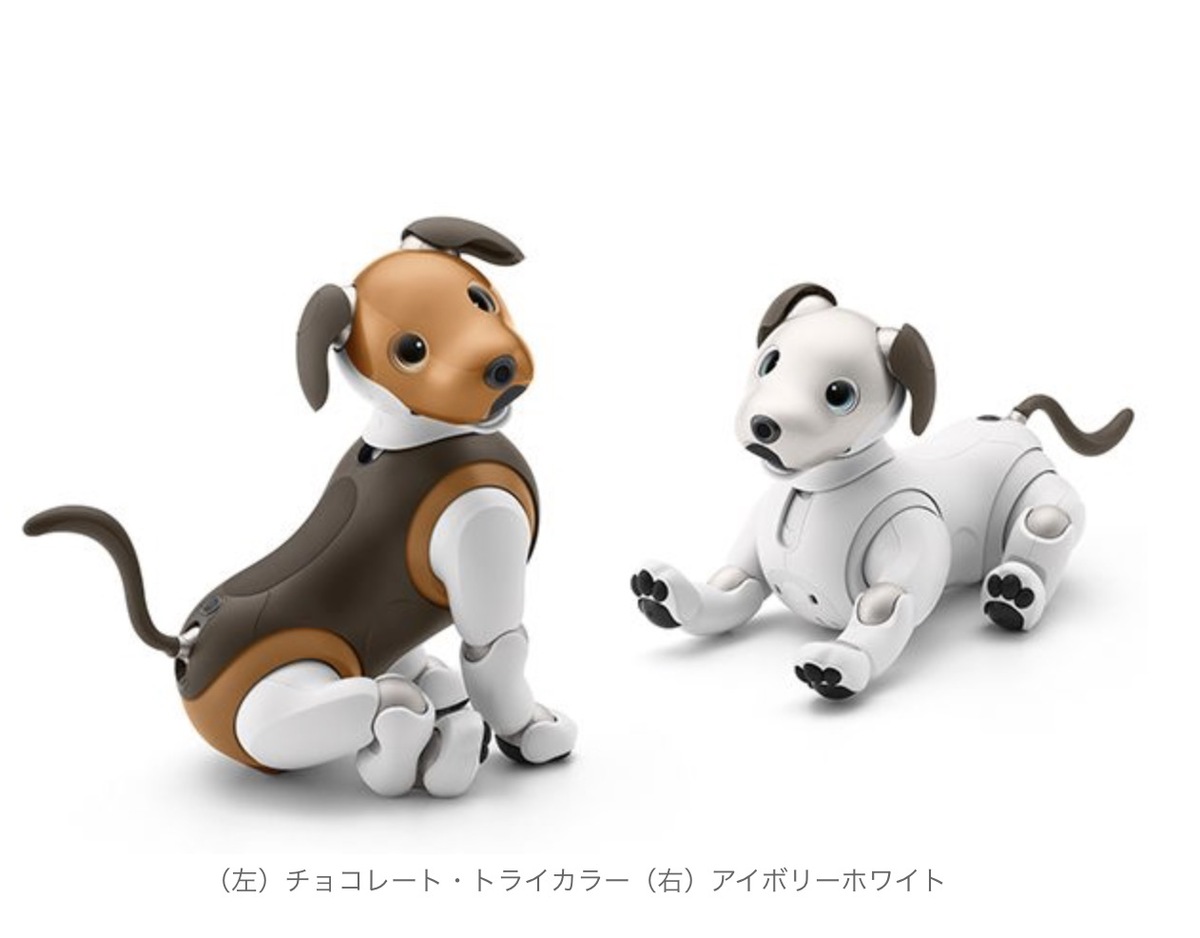 L'Aibo de Sony est aussi disponible en Choco Edition