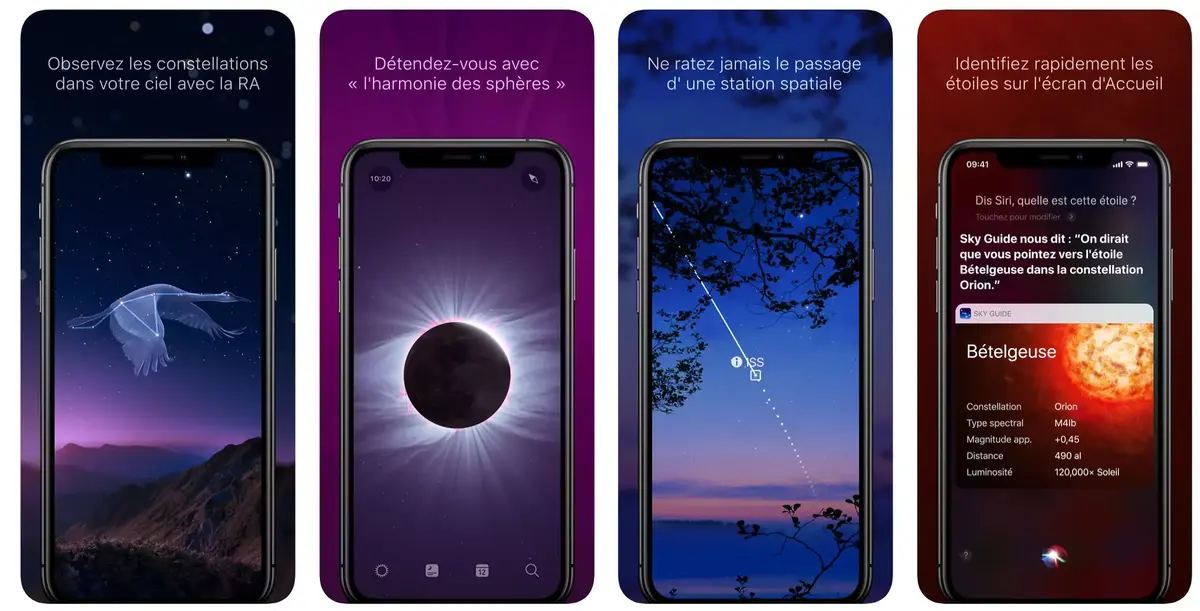 Une sélection d'apps pour regarder le ciel et les étoiles