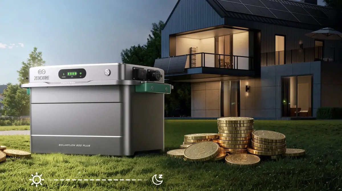 Zendure SolarFlow 800 Plus : on a vu la batterie solaire low-cost et ultra-compacte de 2kWh à 479€ !