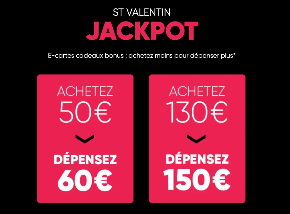 Promos : iPad 2018 à 269€, E-cartes cadeaux Fnac/Darty pour la Saint-Valentin