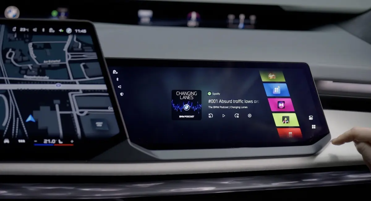 In&eacute;dit&nbsp;! A bord de la luxueuse BMW i7&nbsp;: un &eacute;cran 8K et 700 km d'autonomie&nbsp;!