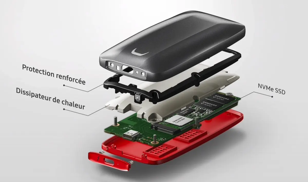 Test du Samsung X5 : le SSD Thunderbolt 3 qui tutoie les modèles internes d'Apple