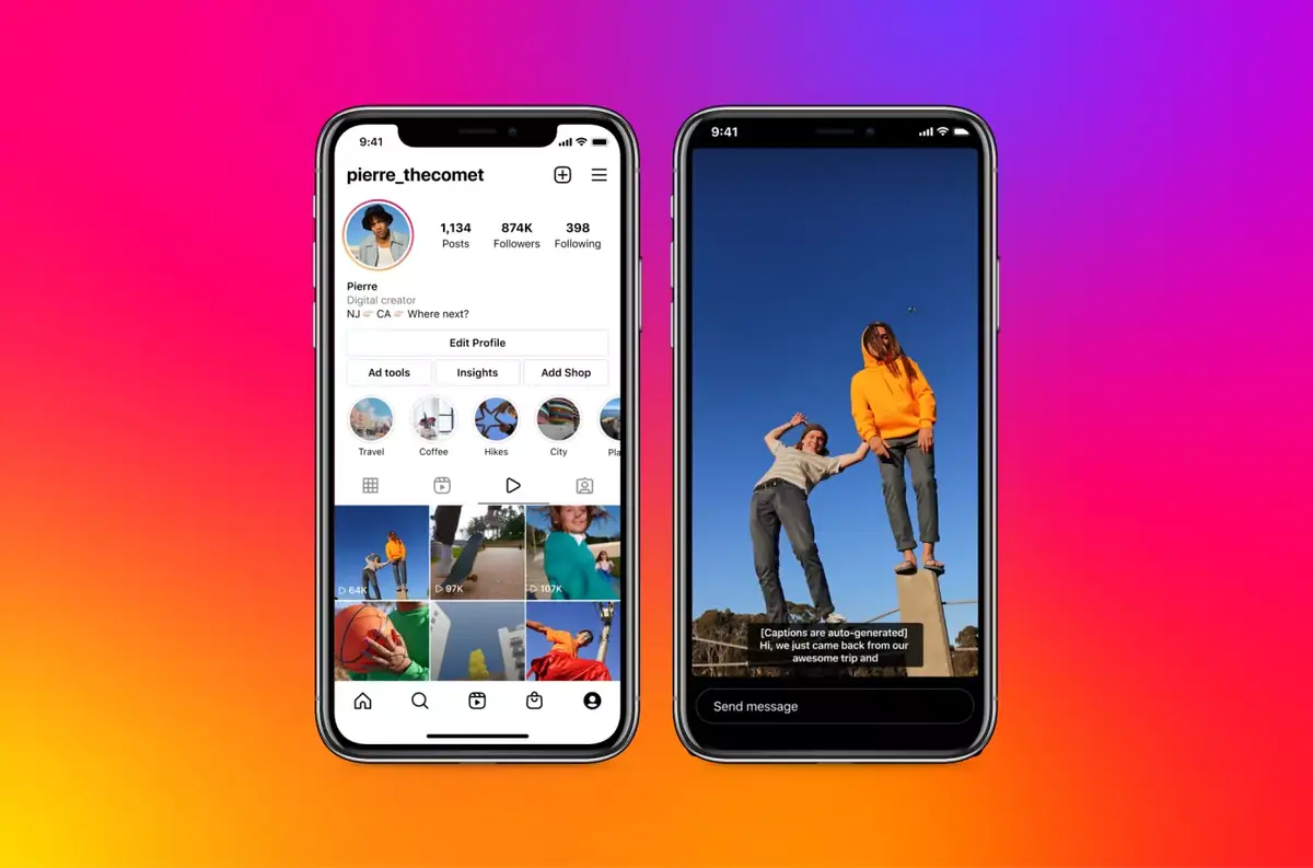 Accessibilité : Instagram va générer automatiquement des sous-titres sur les vidéos