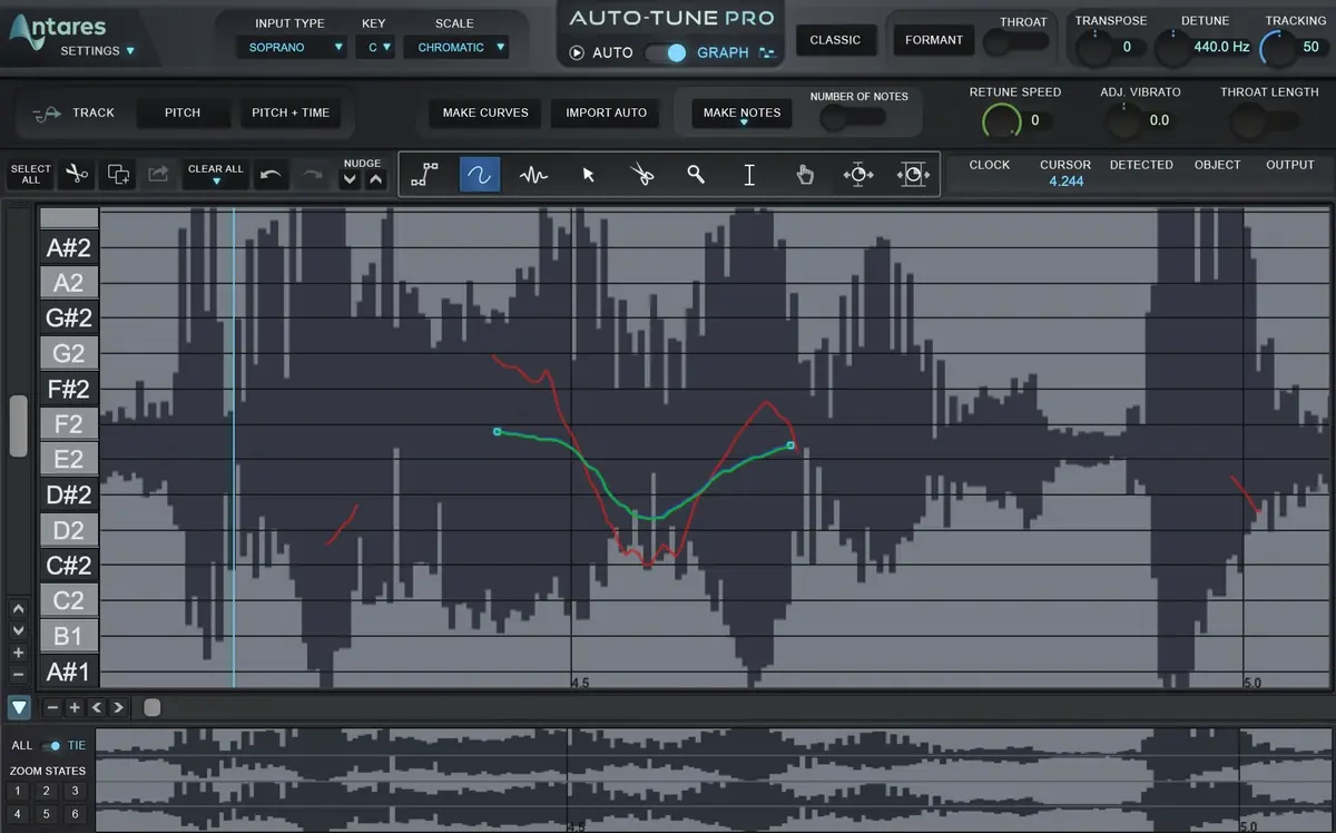 Test d'Auto-Tune Pro, Access et Key : le leader de la correction vocale étoffe son offre