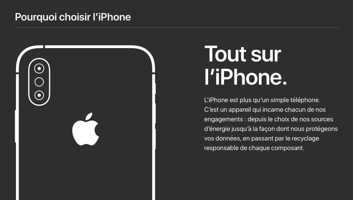 Apple lance sa campagne « Tout sur l’iPhone » en France