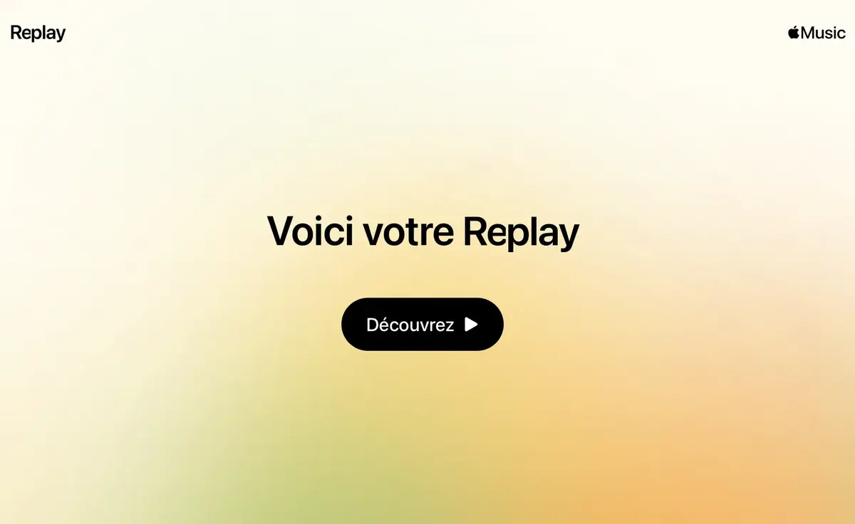 Comment écouter son Replay 2025 sur Apple Music ?
