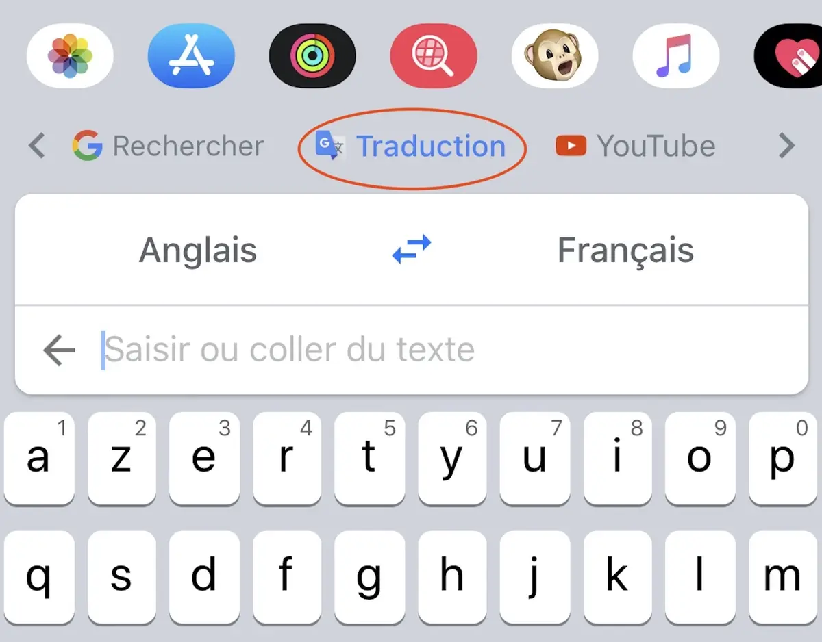 La traduction débarque sur le clavier iOS de Google