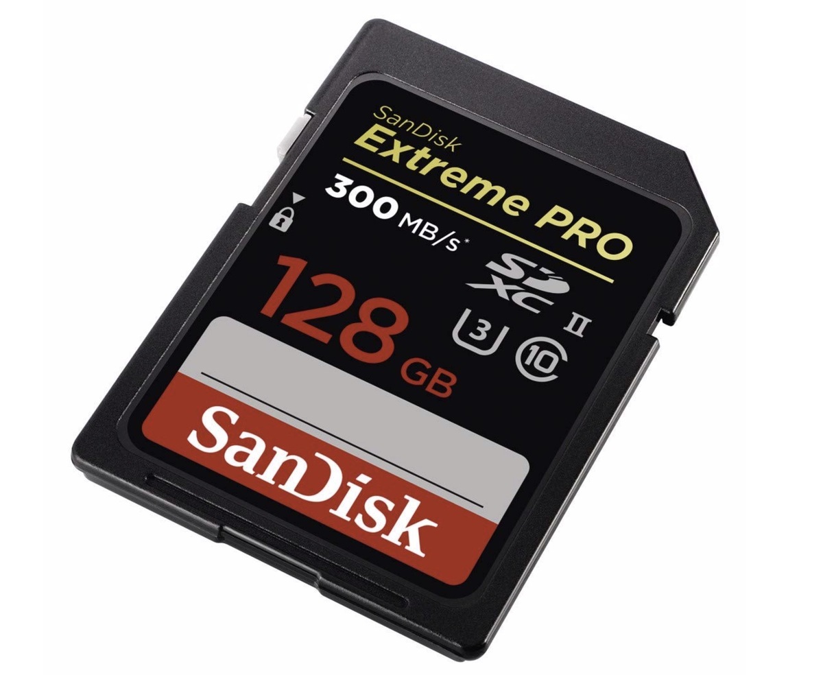 Promos : SanDisk UHS-II Extreme Pro 128Go à 210€, SSD externe USB-C 2To WD à 423€