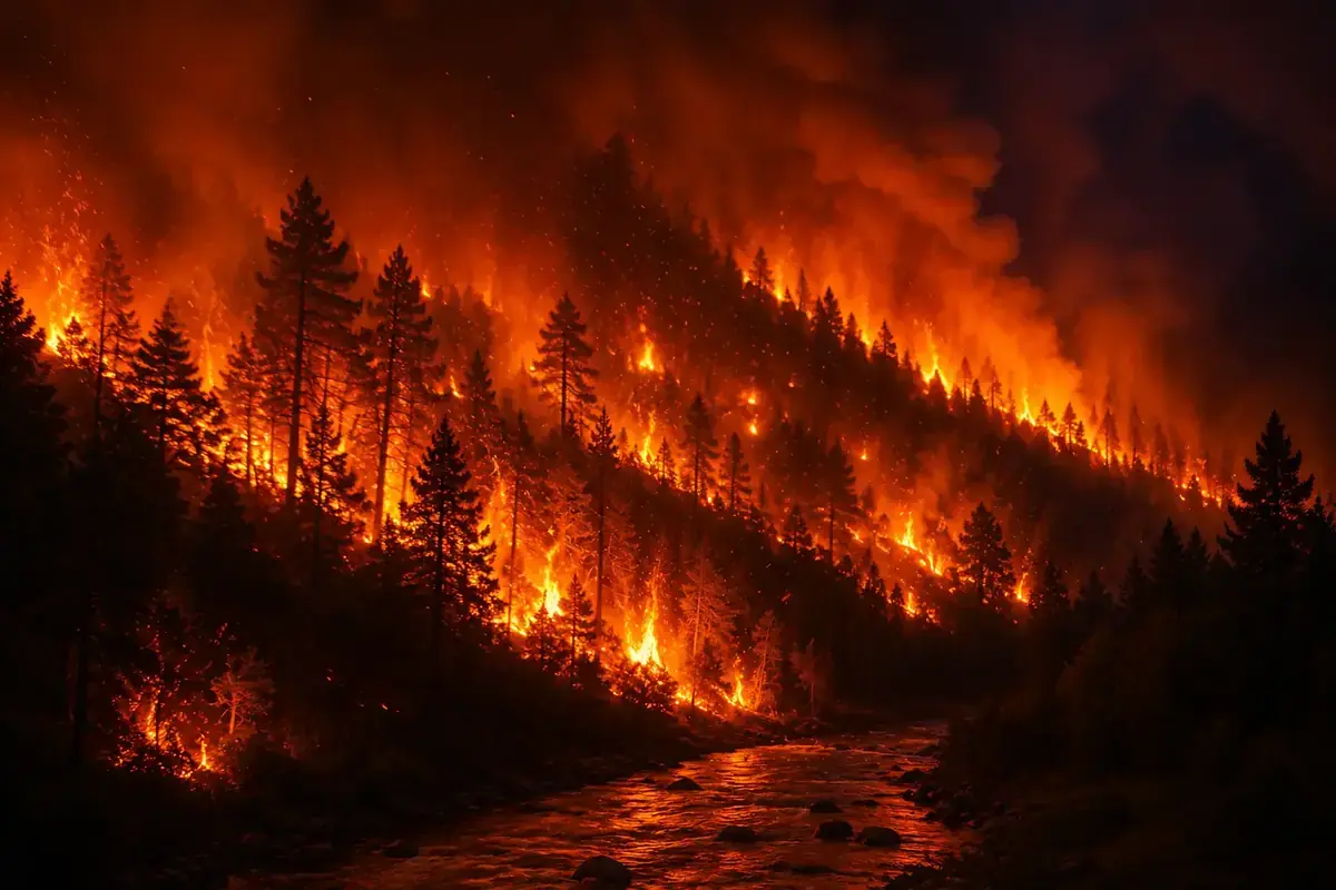Un pompier filme un incendie en Gironde avec ses Ray-Ban Meta