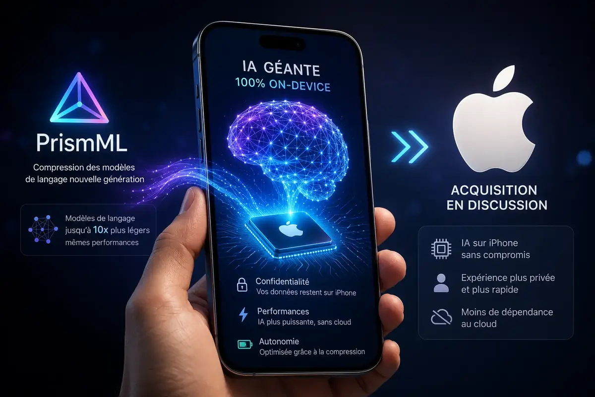 Apple PrismML IA Apple Intelligence