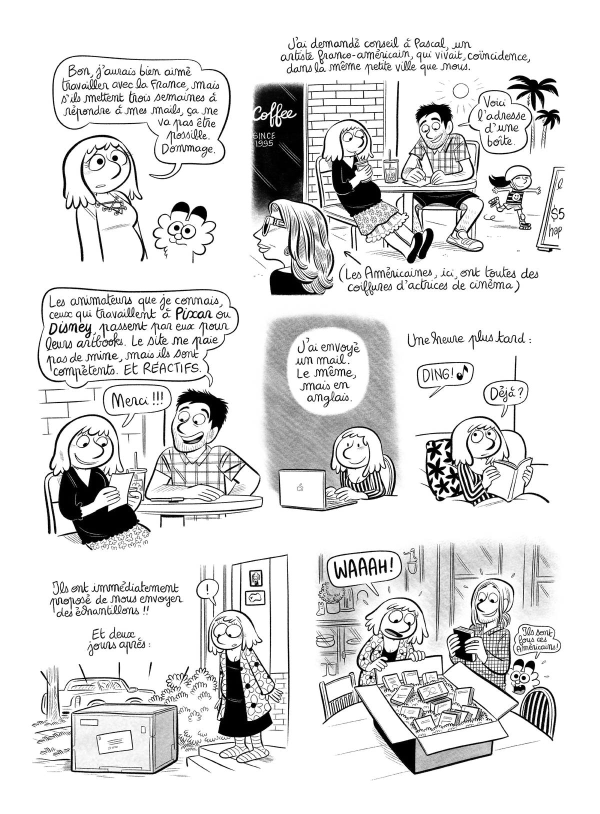 BD Planche #71 : "Californid", par Laurel