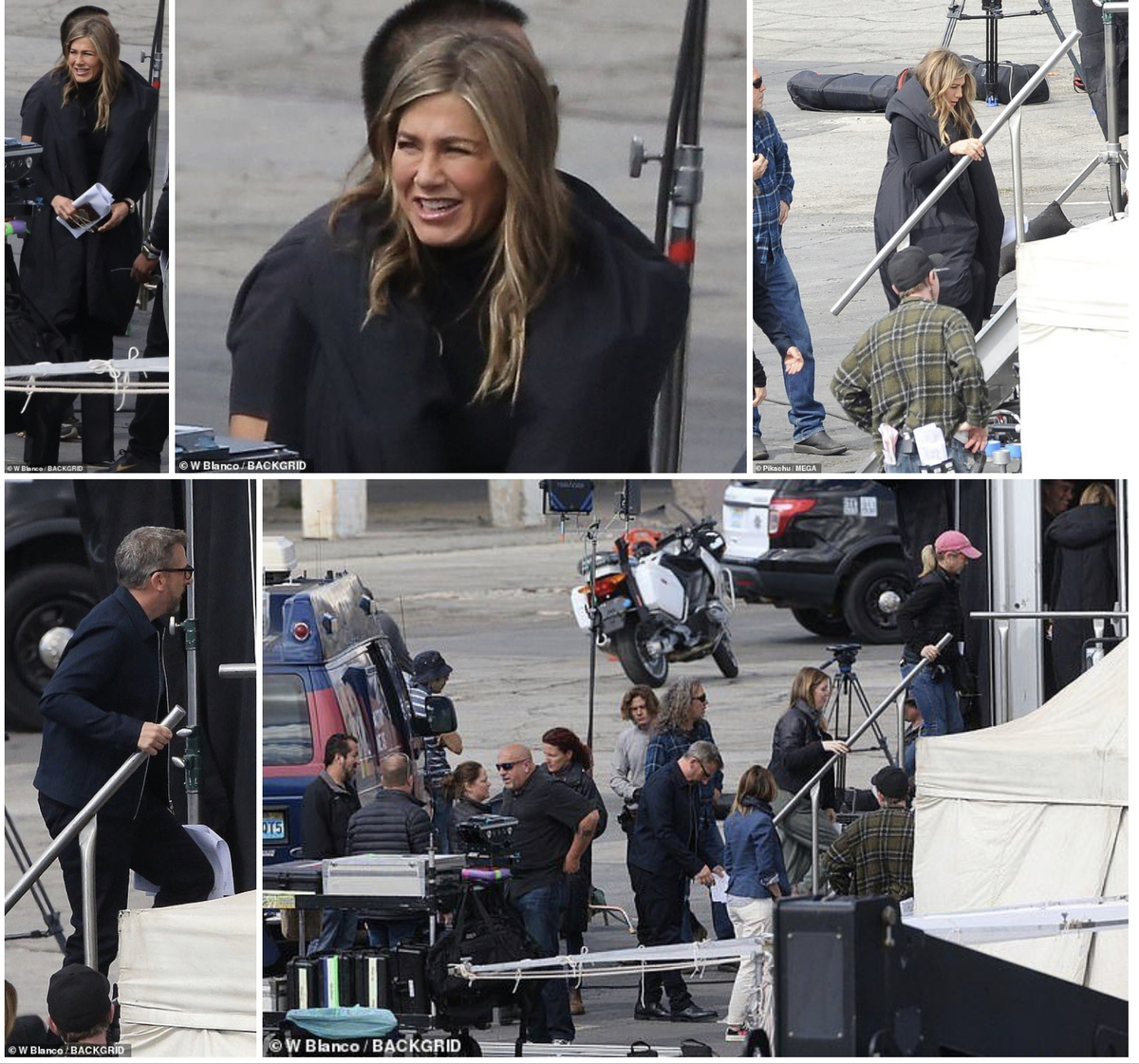 Apple Video : Jennifer Aniston en plein tournage de Morning Show [Photo]