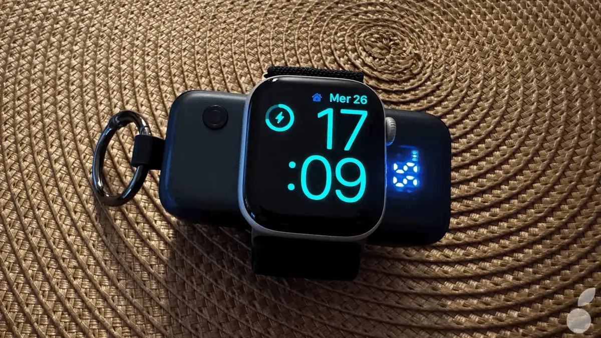 Apple Watch à plat ? Ces deux mini batteries vont vous sauver ! (Promo Black Friday)