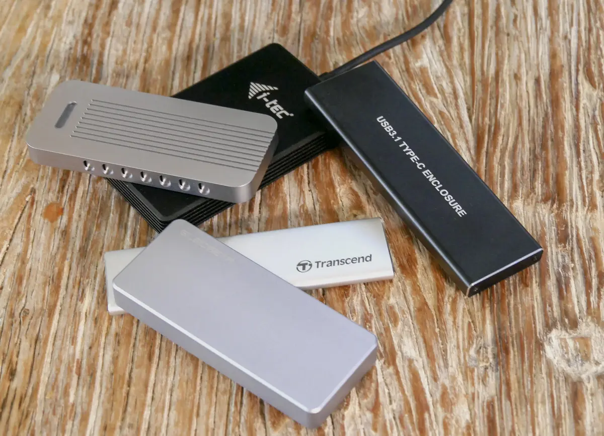 Votre disque est plein ? Comparatif des SSD externes M.2 USB-C/Thunderbolt 3