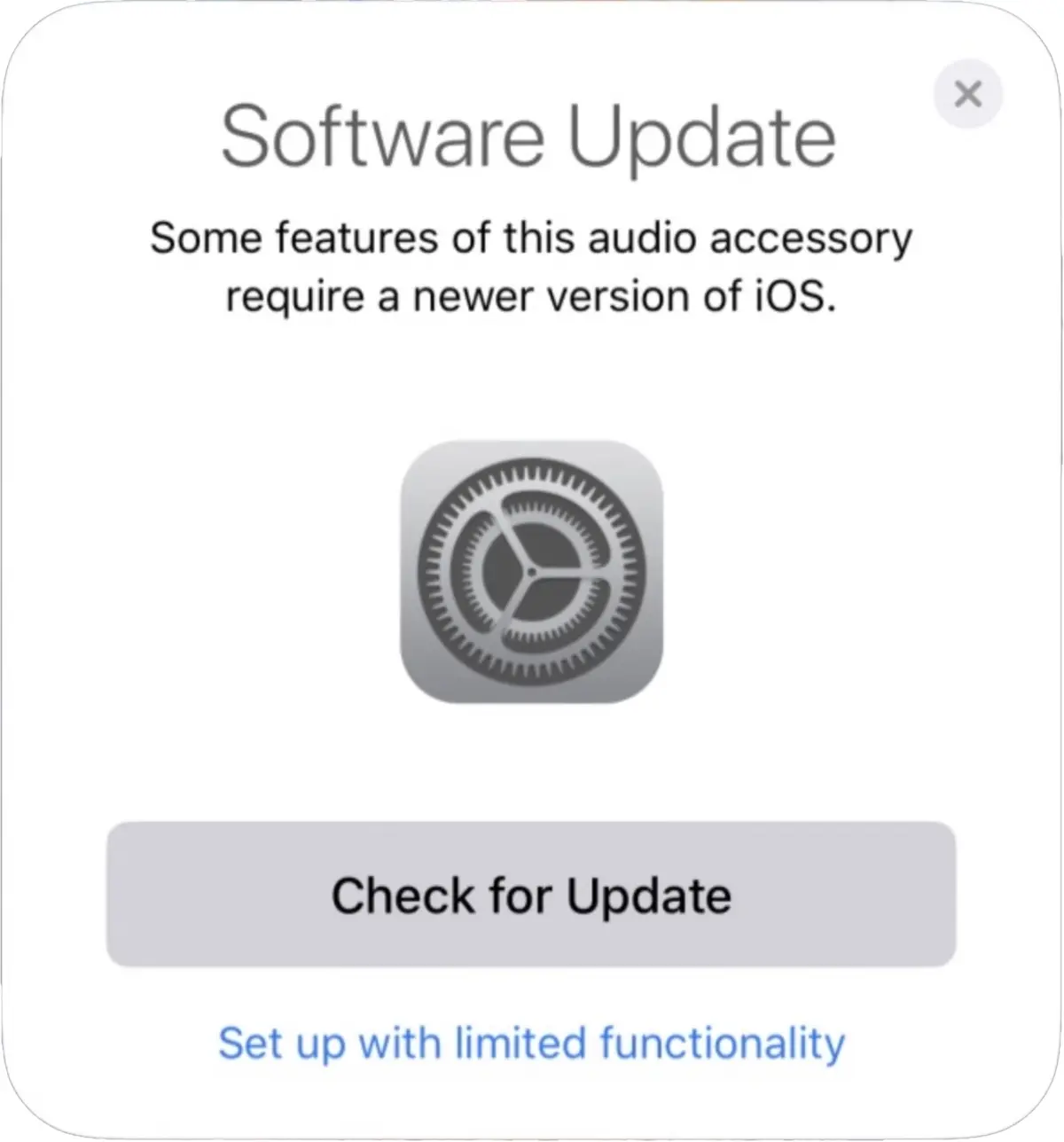 AirPods Gen2 : fonctionnalités limitées en dessous d'iOS 12.2