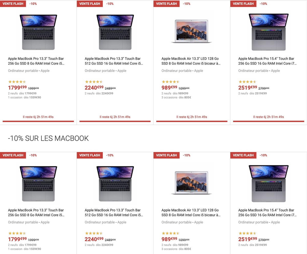 Bon plan : 10% sur une sélection de Mac à la Fnac jusqu'au lundi 1er avril à minuit