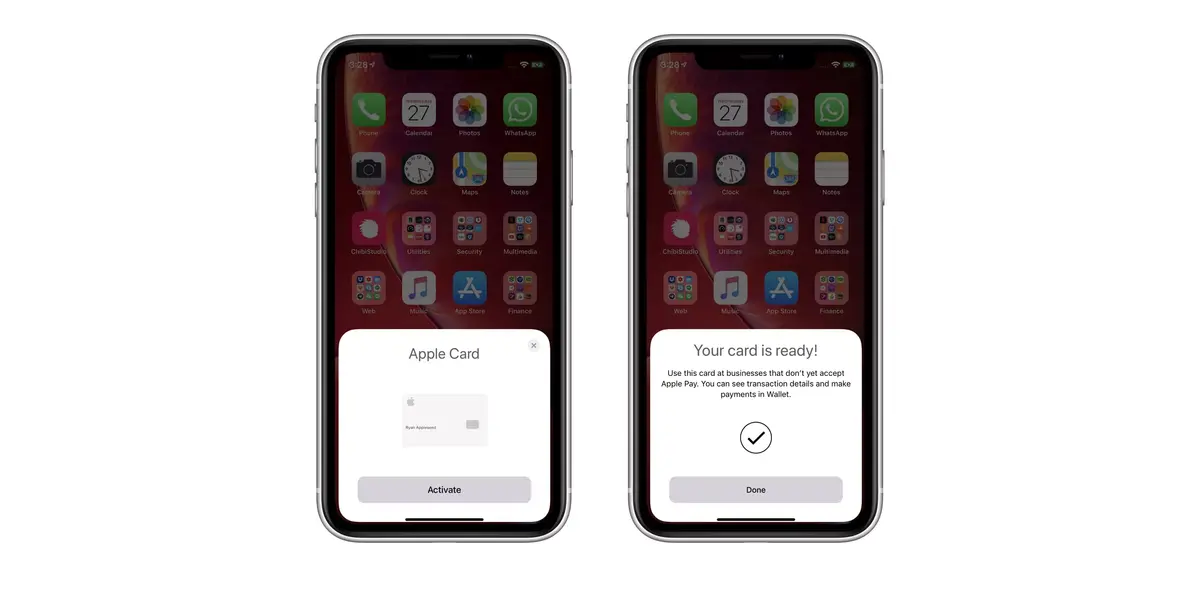 La bêta d’iOS 12.3 cache aussi l’activation de l’Apple Card